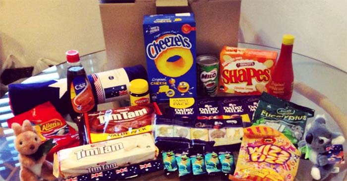 pebermynte Bloom beløb Australian Living In London Receives Care Package Of Novelty Food She Never  Really Ate — The Betoota Advocate