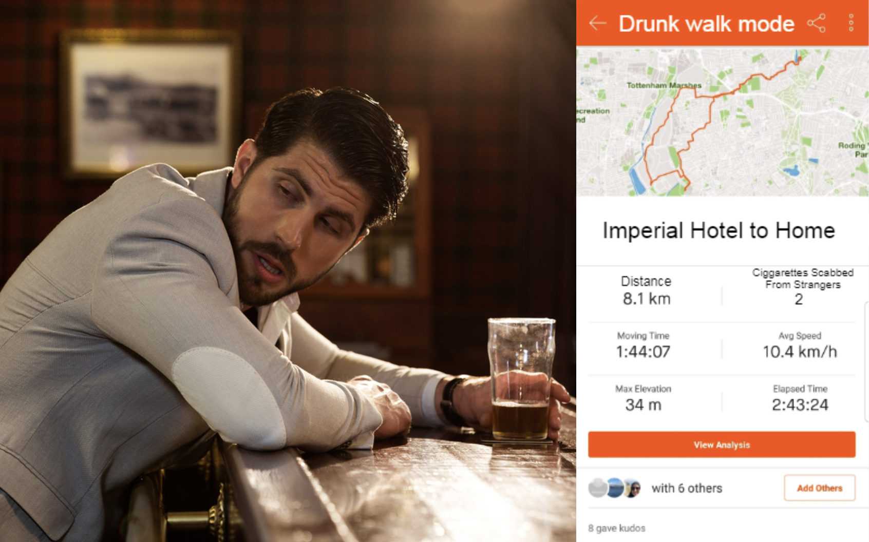 Strava walking online