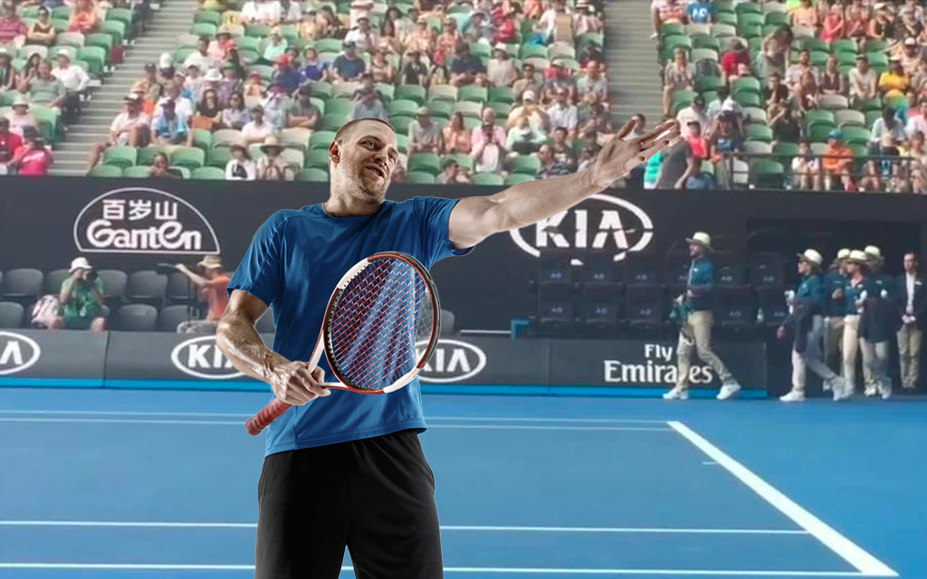 Tennis Player Loses It After Hearing Man In 10th Row Breathe