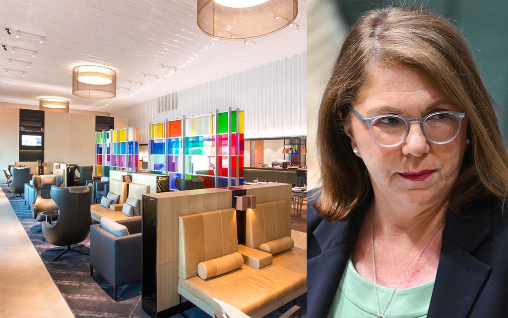 Transport Minister's Qantas Chairman's Lounge Pass Stops Working After ...